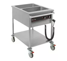 Bain marie trolley