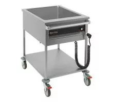 Bain marie trolley
