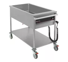 Bain marie trolley