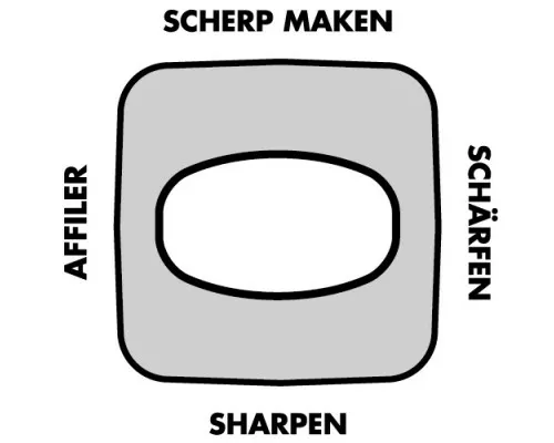 Фото Knife sharpener 26cm, Wüsthof Dreizack, 150492