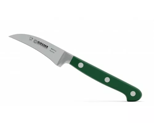 Birds beak peeling knife, grün, Giesser, 8243 9 gr Bird's beak peeling knife, grün, Giesser, 8243 9 gr