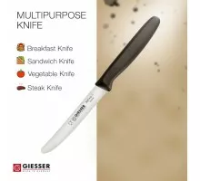 Universāls nažu komplekts, 4 gab., jaukta matēta krāsojuma, Giesser, 8365 wsp 11-4 gm
