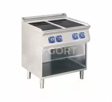 Induction ranges on open base (monoblock), Line 700 Gort GC1300-080EV+S02