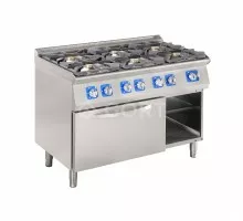 Gas cooking range on oven, Line 700 Gort GC2000-120EV+V52