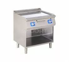 Gas fry top on open base (monoblock), Line 700 Gort GG2140-080EV+S02