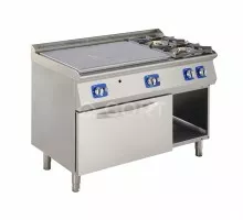 Gas solid top on gas oven, Line 700 Gort GT2100-120EV+V52