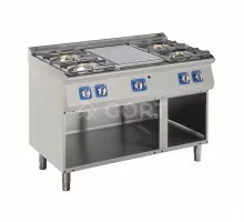 Gas solid top on open base, Line 700 Gort GT2300-120EV+S02