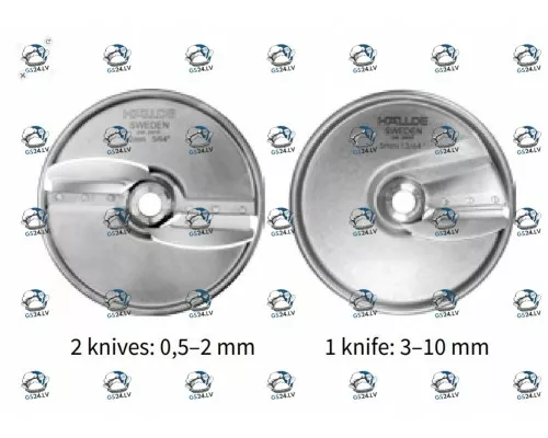 Knife, Slicer 1.5-10 mm, Hallde, Metos, 63324 Knife, Slicer 1.5-10 mm, Hallde, Metos, 63324
