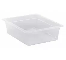 Container GN 1/2 transparent polypropylene., Cambro, GN 1/2, 5,9L, Transparent, 325x260x(H)100mm