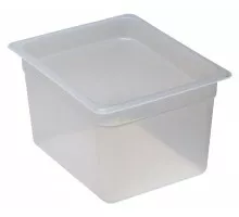 Container GN 1/2 transparent polypropylene., Cambro, GN 1/2, 11,7L, Transparent, 325x260x(H)200mm