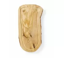 Доска сервировочная из оливкового дерева с канавкой, HENDI, 400x250x(H)18мм