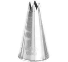 Icing tip - Open star, HENDI, ø8mm