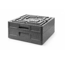 Термоконтейнер кейтеринговый Salto, HENDI, Profi Line, 9,8л, 410x410x(H)135мм