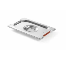 Крышка для GN с силиконовой прокладкой и выемками для ручек, HENDI, GN 1/4, 265x162мм