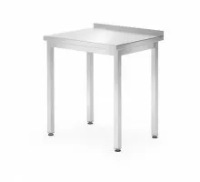 Стол настенный – на болтах, глубина 600 мм, HENDI, Kitchen Line, 800x600x(H)850мм
