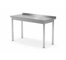 Стол настенный – на болтах, глубина 600 мм, HENDI, Kitchen Line, 1000x600x(H)850мм
