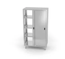 Pass-through cupboard with sliding doors, HENDI, Kitchen Line, 800x700x(H)1800mm