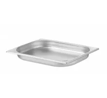 Гастроёмкость для печей GN 1/2, HENDI, GN 1/2, 2,31л, серебряный, 325x265x(H)40мм