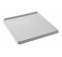 Vāks 500×500 mm groziem, AmerBox, pelēka krāsa, Gaiši pelēks, 500x500x(H)35mm