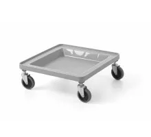 Ratiņi universālajiem groziem Camrack 500x500 mm., AmerBox, pelēka krāsa, Gaiši pelēks, 500x500x(H)180mm