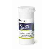 Extreme Coffee Tablets, kafijas tabletes ar jaunu formulu, profesionāls kafijas automātu tīrīšanas līdzeklis, HENDI, 25 tabletes