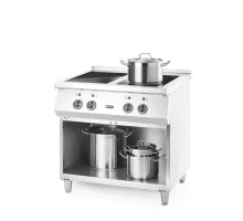 Energy-efficient induction cooktop with 4 burners