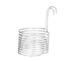 Iegremdējams dzesētājs, 10 apgriezienu, 8,8 tekošie metri, ø255x(H)360mm