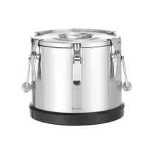 Slēgti nerūsējošā tērauda pārtikas termos Kitchen Line, Kitchen Line, 10 l, 10L, Sudraba, ø300x(H)265mm