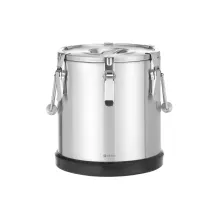 Slēgti nerūsējošā tērauda pārtikas termos Kitchen Line, Kitchen Line, 15 l, 15L, Sudraba, ø300x(H)340mm