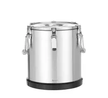 Slēgti nerūsējošā tērauda pārtikas termos Kitchen Line, Kitchen Line, 22 l, 22L, Sudraba, ø330x(H)370mm