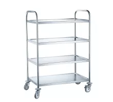 Serving trolley with 4 shelves, 905x585x(H)1245mm