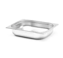 Гастроёмкость для печей GN 1/2, GN 1/2, 3,73л, серебряный, 325x265x(H)65мм