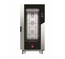 Konvekcijas tvaiku krāsns „Millennial Black Mask Bakery”, 16 × 600 × 400 mm – ar elektronisku vadību, elektriska, Tecnoeka, 400V/31000W, 930x1035x(H)1900mm