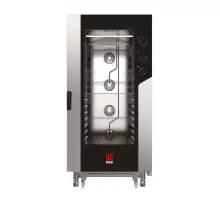 Konvekcijas tvaiku krāsns „Millennial Smart Bakery”, 16 × 600 × 400 mm – ar elektromehānisku vadību, elektriska, Tecnoeka, 400V/31000W, 930x1035x(H)1900mm