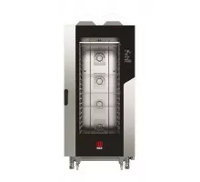 Konvekcijas tvaiku krāsns „Millennial Black Mask Gastro”, 20 × GN 1/1 – ar elektronisku vadību, gāzes, Tecnoeka, 230V/1450W, 30000kW, 930x1160x(H)2060mm