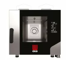 Konvekcijas tvaiku krāsns „Millennial Black Mask Gastro”, 5 × GN 1/1 – ar elektronisku vadību, gāzes, Tecnoeka, 230V/300W, 9300kW, 730x849x(H)801mm