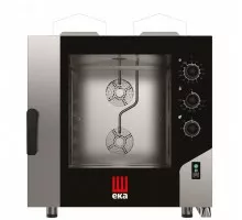 Konvekcijas tvaiku krāsns „Millennial Smart Bakery”, 6 × 600 × 400 mm – ar elektromehānisku vadību, gāzes, Tecnoeka, 230V/500W, 13,5kW, 850x1041x(H)951mm