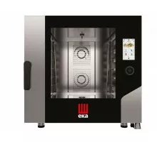 Konvekcijas tvaiku krāsns „Millennial Touch Screen Bakery” ar automātisku tīrīšanas sistēmu, 6 × 600 × 400 mm – ar elektronisku vadību, elektriska, Tecnoeka, 400V/11400W, 850x1035x(H)850mm