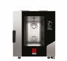 Konvekcijas tvaiku krāsns „Millennial Black Mask Gastro”, 7 × GN 1/1 – ar elektronisku vadību, gāzes, Tecnoeka, 230V/500W, 13500kW, 730x849x(H)951mm