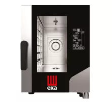 Конвектомат - Печь конвекционная паровая Millennial Black Mask Gastro Compact 6x GN 1/1, электрическая, с электронным управлением, Tecnoeka, 400В/7800Вт, 500x930x(H)700мм