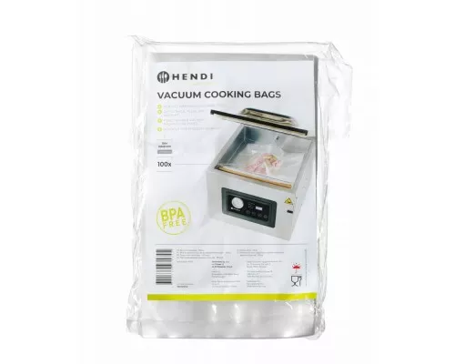 Maisiņi vakuuma iepakošanai un sous-vide - 100 gab, HENDI, 100 gab., 150x250mm, Pirkt Bilde Maisiņi vakuuma iepakošanai un sous-vide - 100 gab, HENDI, 100 gab., 150x250mm, Hendi