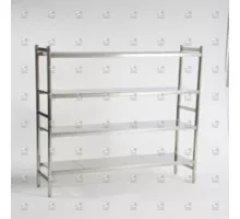 Stainless Steel Shelf with S/Steel Solid Shelves 475x1240 mm