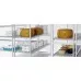 Shelving Angle Alu 744x373 H.1740 mm 4 shelves Alluminio
