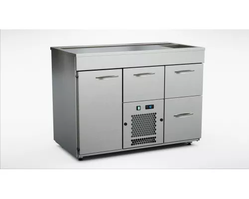 Cold cupboard for barmen BM-1213 Aukstais skapis bārmeņiem bm-1213, Inox baltic, BM-1213