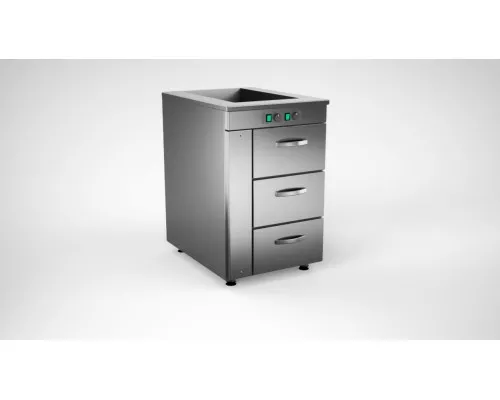 Стол тепловой с мармитом ssk-503, Inox baltic, SSK-503 Стол тепловой с мармитом ssk-503, Inox baltic, SSK-503