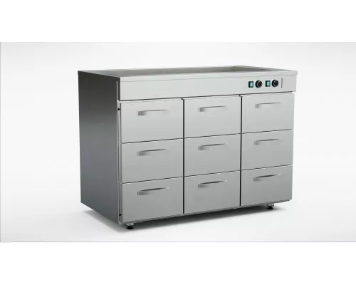 Стол тепловой с мармитом ssk-1209, Inox baltic, SSK-1209 Стол тепловой с мармитом ssk-1209, Inox baltic, SSK-1209