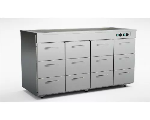 Стол тепловой с мармитом ssk-16012, Inox baltic, SSK-16012 Стол тепловой с мармитом ssk-16012, Inox baltic, SSK-16012
