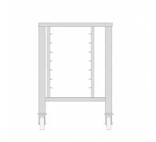 Table with Wheels for Steamer 5X 2/3 GN
