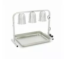 Heating Lamp - 3 Lamps - incl 3 Lamps and 1 x 2/1 GN Container