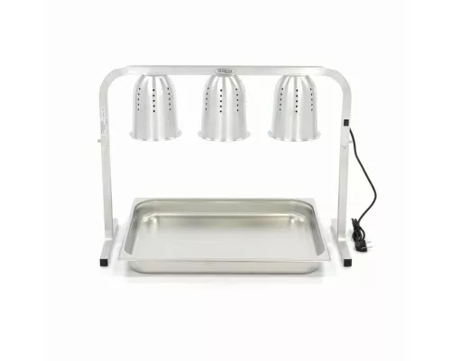 Heating Lamp - 3 Lamps - incl 3 Lamps and 1 x 1/2 GN Container Heating Lamp - 3 Lamps - incl 3 Lamps and 1 x 2/1 GN Container